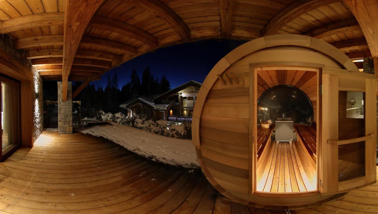 Les Chalets D'Adelphine & Spa Les Gets Eksteriør bilde