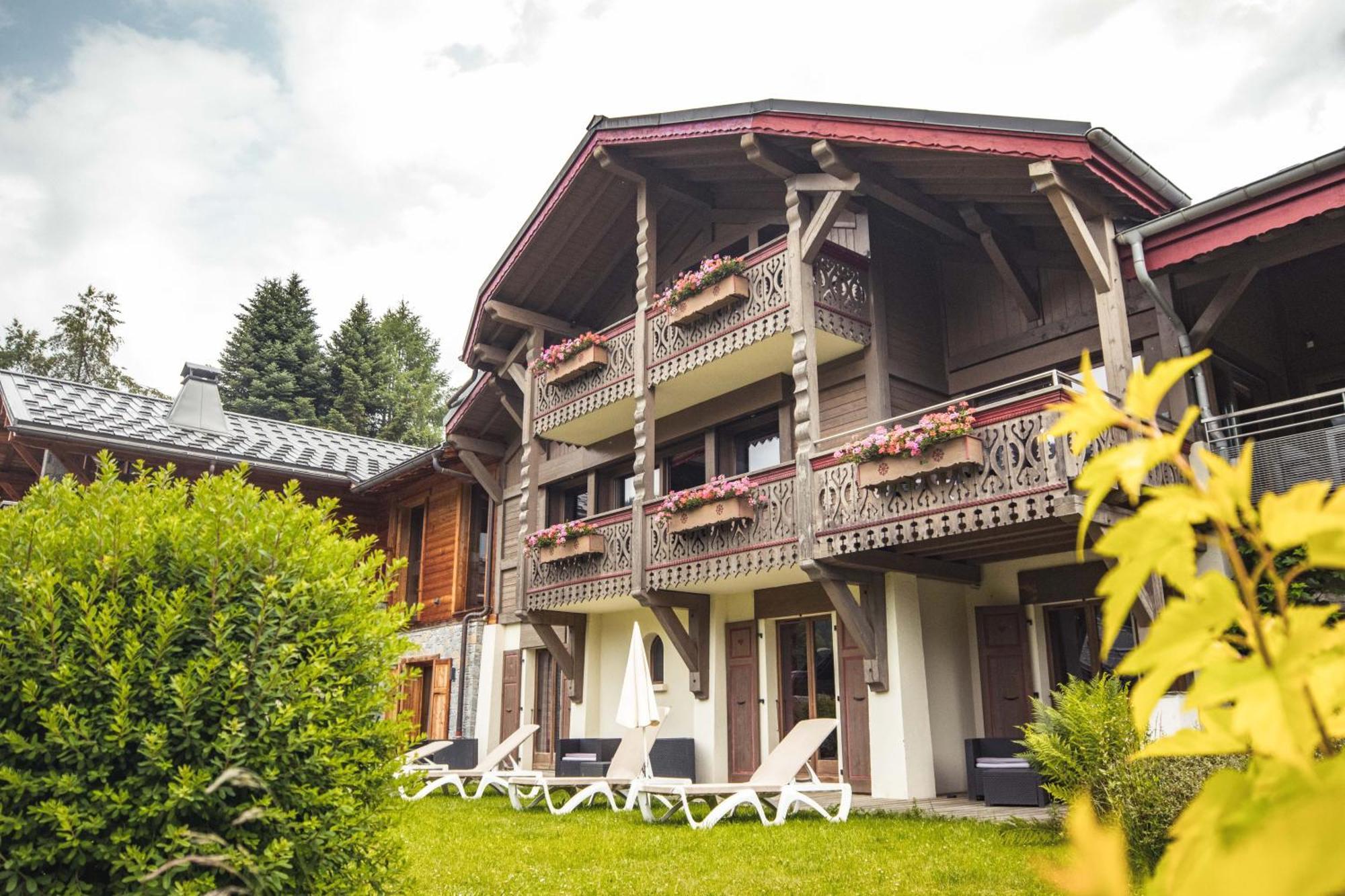 Les Chalets D'Adelphine & Spa Les Gets Eksteriør bilde