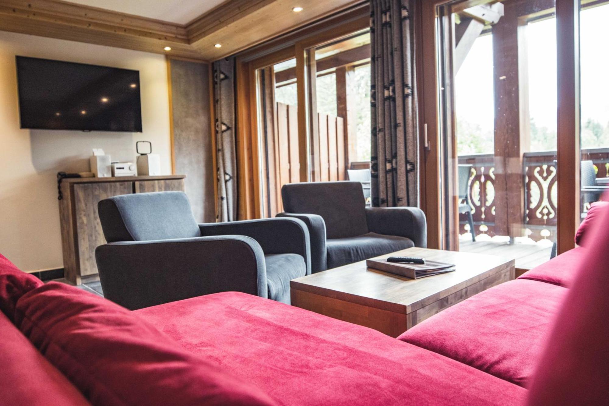 Les Chalets D'Adelphine & Spa Les Gets Eksteriør bilde