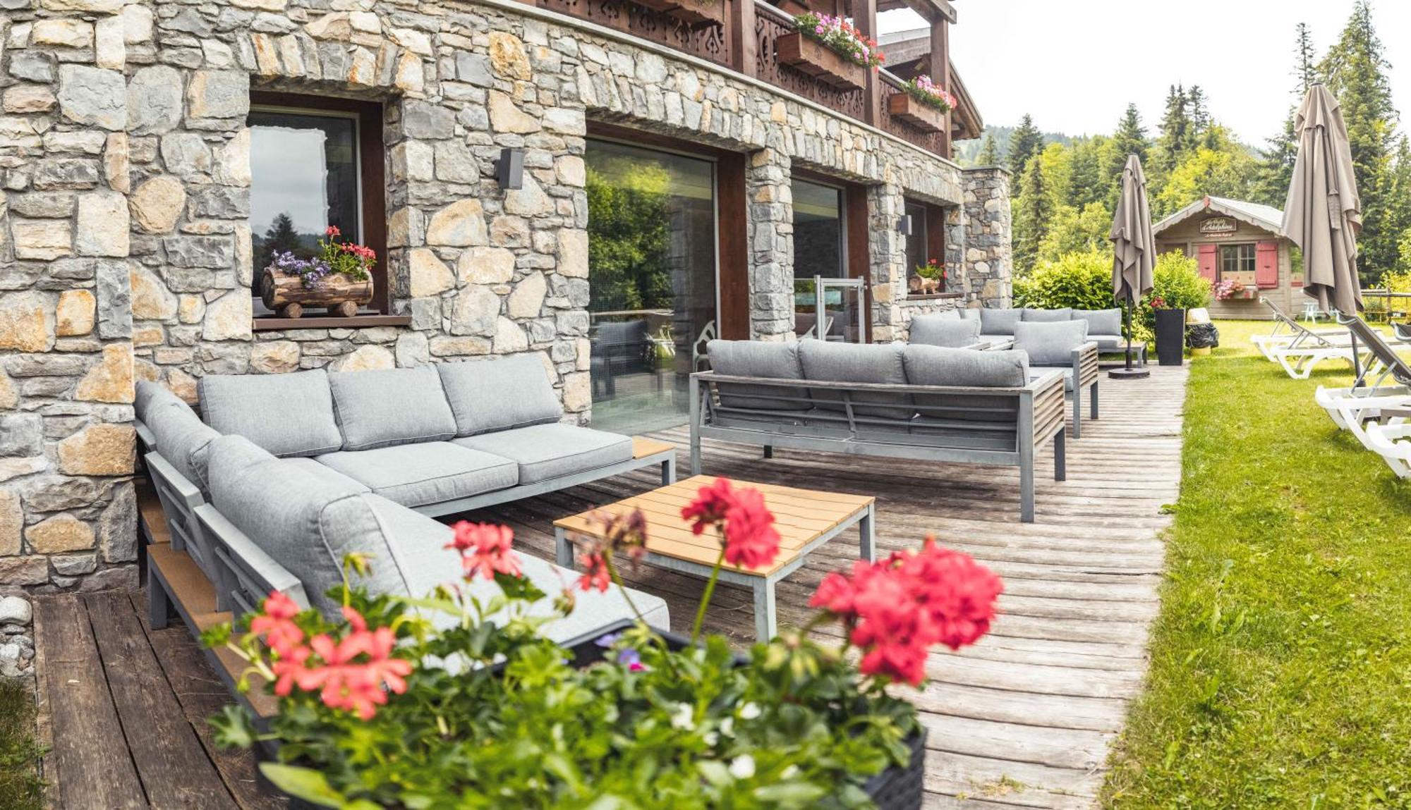Les Chalets D'Adelphine & Spa Les Gets Eksteriør bilde