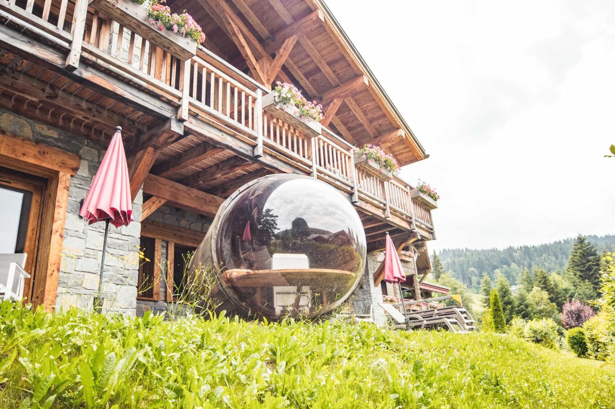 Les Chalets D'Adelphine & Spa Les Gets Eksteriør bilde