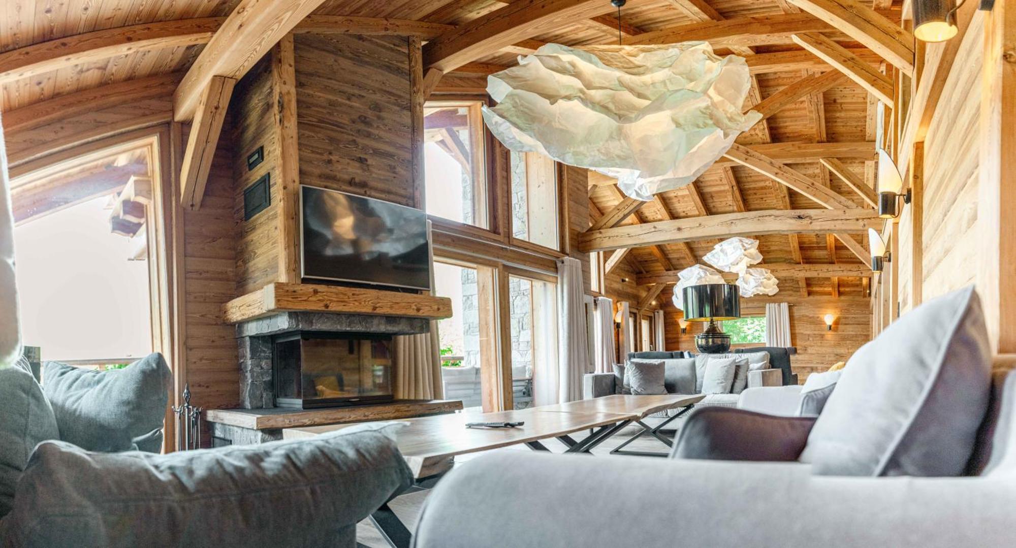 Les Chalets D'Adelphine & Spa Les Gets Eksteriør bilde