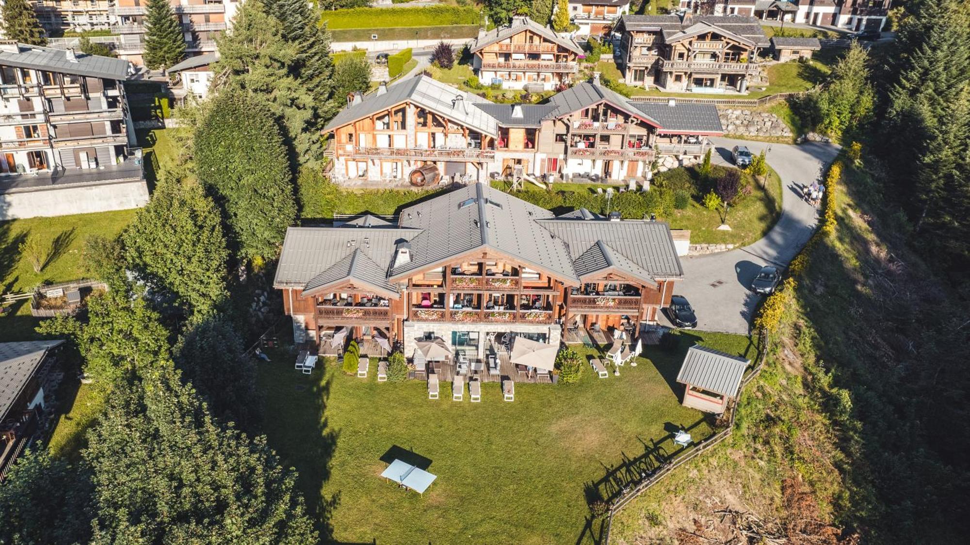 Les Chalets D'Adelphine & Spa Les Gets Eksteriør bilde