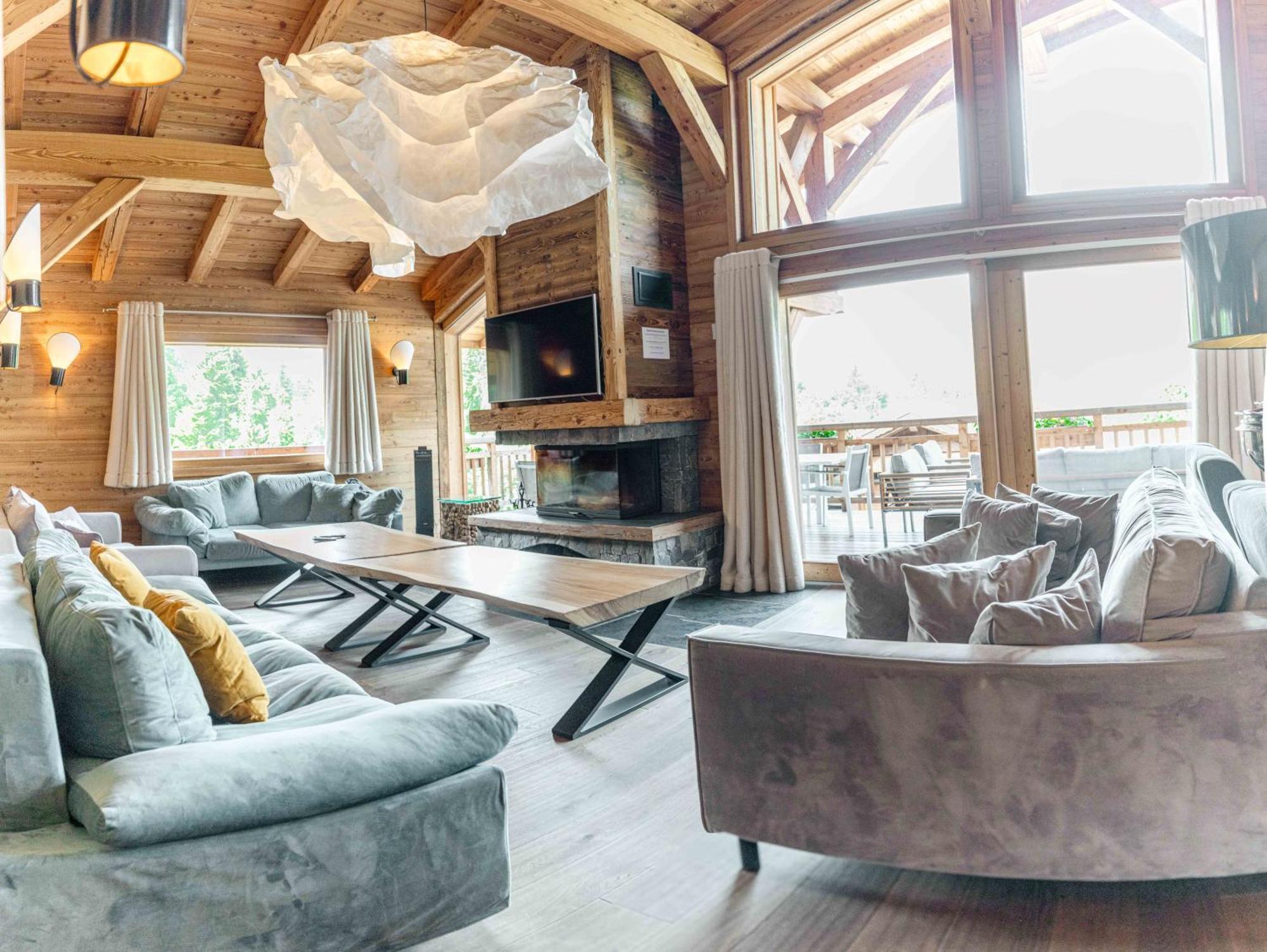 Les Chalets D'Adelphine & Spa Les Gets Eksteriør bilde