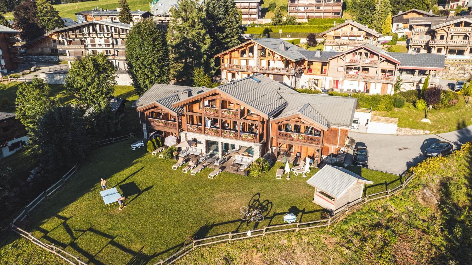 Les Chalets D'Adelphine & Spa Les Gets Eksteriør bilde