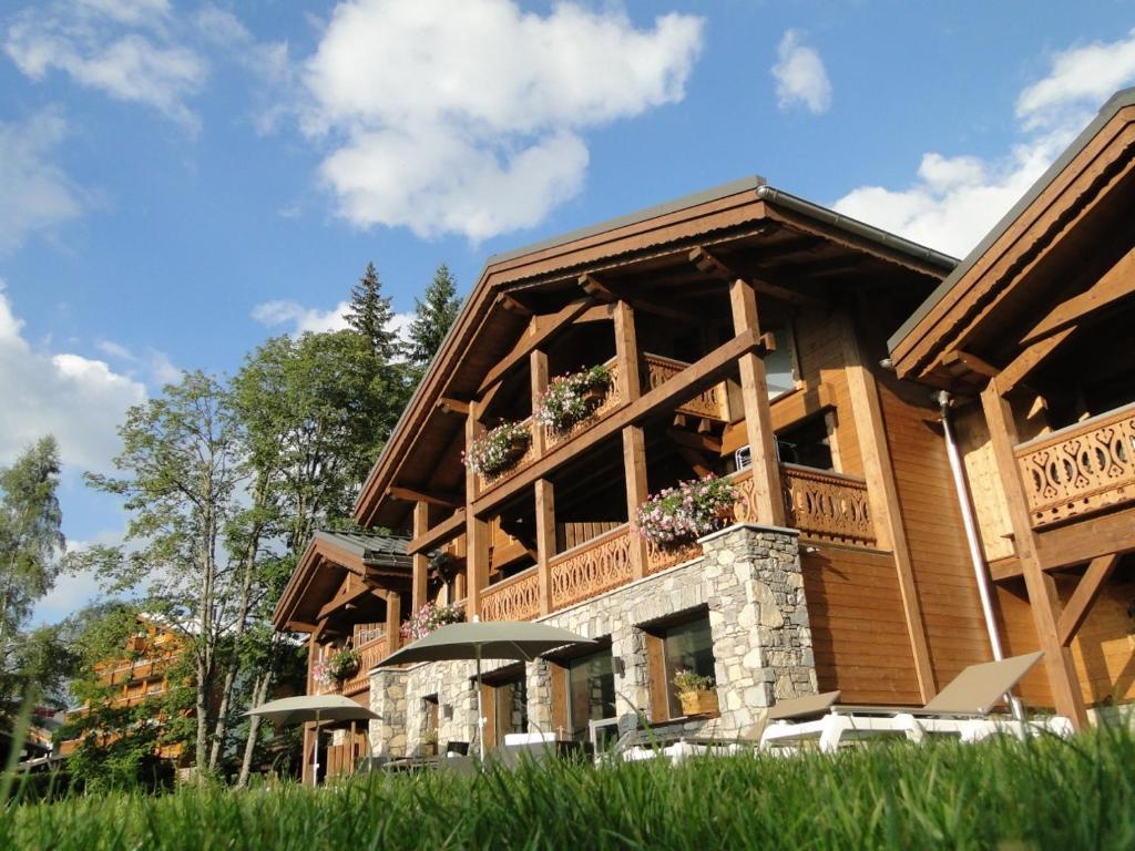 Les Chalets D'Adelphine & Spa Les Gets Eksteriør bilde