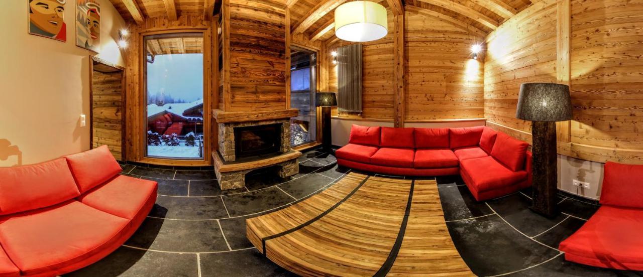 Les Chalets D'Adelphine & Spa Les Gets Eksteriør bilde